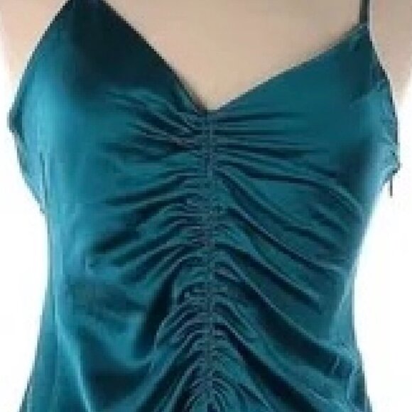 Jason Wu Semi-formal Strappy Slip Dress in Teal - Picture 5 of 8